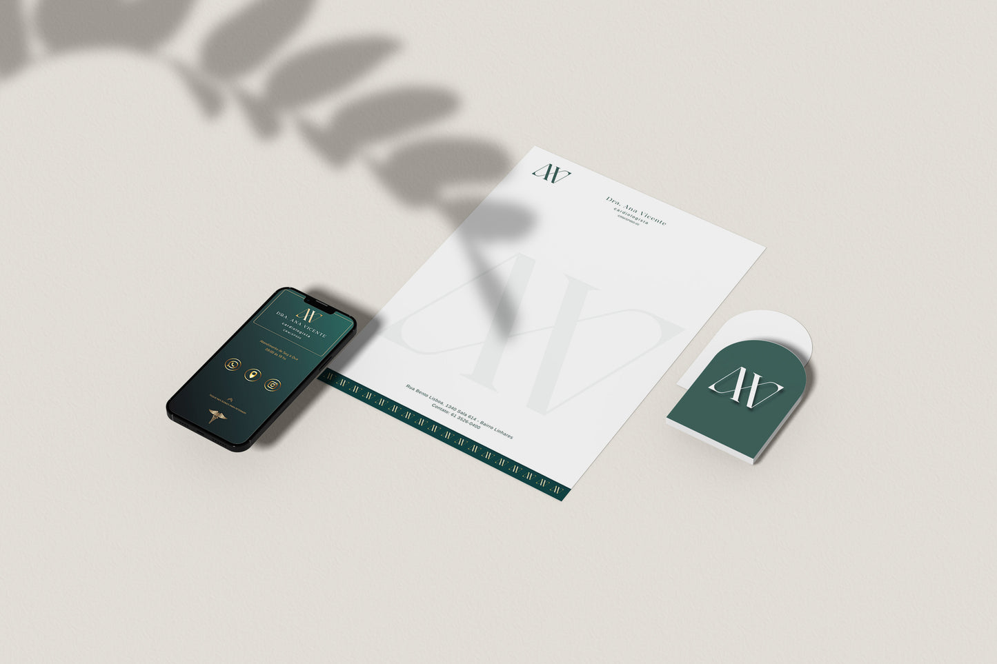 Pacote de Identidade Visual - Iniciais AV Digital