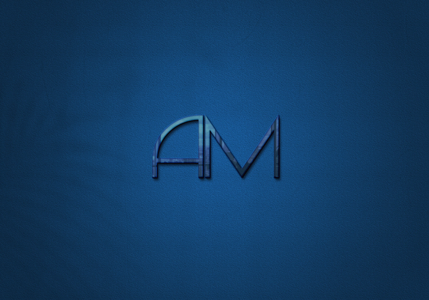 Kit de logotipo - Logotipo iniciais AM, Papel Timbrado e Cartão Digital