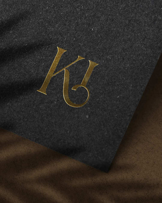 Logo iniciais KI - arquivo digital | Logotipo Premium