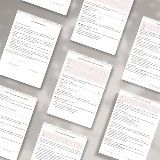 Contratos e Termos de consentimento para Clínicas de Estética - Download Imediato