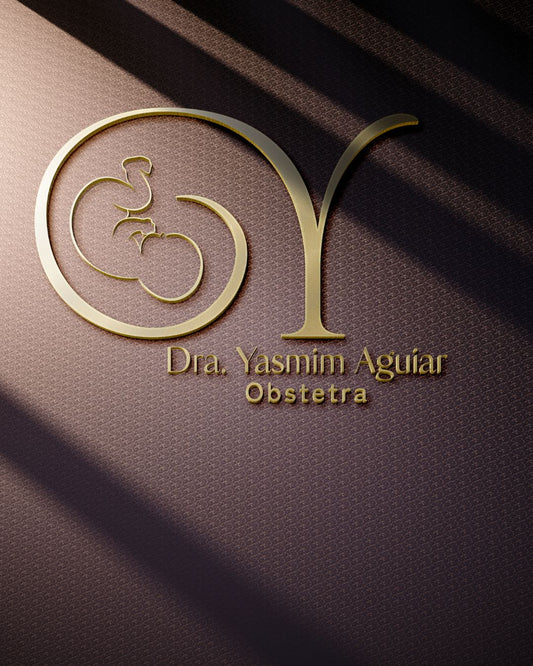 Logo elegante iniciais Y | Obstetra