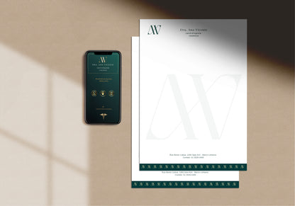 Pacote de Identidade Visual - Iniciais AV Digital